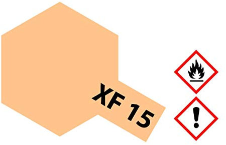 TAMIYA XF-15 fleischfarben matt Streichfarbe #81315
