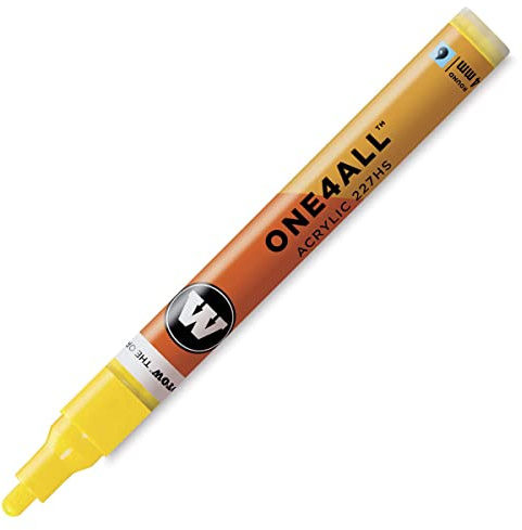 Molotow 227-HS Marker ONE4ALL, 4mm Spitze, 9,0ml zinkgelb