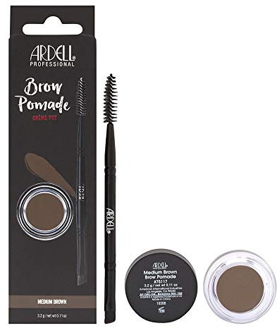 Ardell Brow Pomade W/ Brush Medium Brown - 1 paio