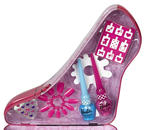 Barbie totale per Nail Art, in scatola di latta
