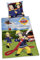 Herding FEUERWEHRMANN SAM Bettwäsche-Set, Wendemotiv, Bettbezug 135 x 200 cm, Kopfkissenbezug 80 x 80 cm, Flanell/Biber