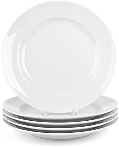 Holst Porzellan BL 026 Teller flach 26 cm Basic, weiß, 26.5 x 26.5 x 2.5 cm, 6 Einheiten