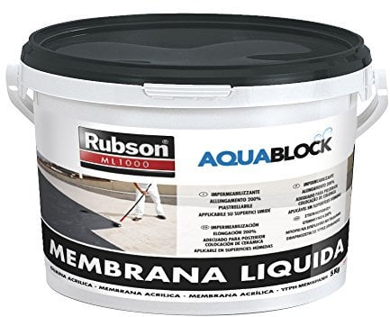 RUBSON Adesivi Multiuso per Pavimenti, Membrana Liquida ML1000, 5 kg