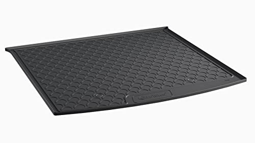 Gledring Rubbasol (Gummi) Kofferraumwanne kompatibel mit Skoda Kodiaq (5-Personen) 2017-2024 (Höhe variabele Ladeboden mit Ersatzrad)