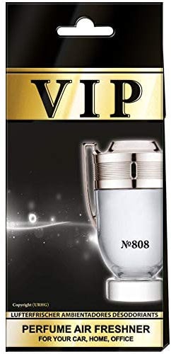 3X Caribi VIP Auto Lufterfrischer Parfüm HEIM BÜRO Duft ähnlich wie teures Parfüm №808