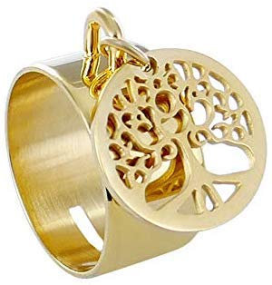 Bague arbre de vie femme – Emotional – Bagues femmes avec pendentif or arbre de vie, pour tous les types d’évènements (58)