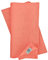 Linen & Cotton Hochwertige 4 x Stoffservietten/Servietten Stoff/Leinenservietten Hygge - 100% Leinen, Coral Rosa (45 x 45cm) für Feiern Home Küche Esstisch Dekoration Abendessen Cafe Restaurant