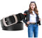 SUOSDEY Fashion Womens Leather Belts for Jeans Pants with Metal Pin Buckle Ladies Retro Vintage Leather Waist Belt black