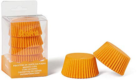 Decora ORANGE 0339705 PAKETE 75 PAPIERFÖRMCHEN 50 X 32 MM, Paper