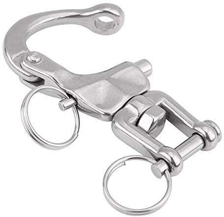 KSTE Acciaio Inossidabile 316 Jaw schiocco della Parte Girevole Grillo Compatible with Barche a Vela drizza SPI 01#