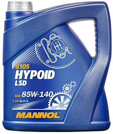 4 Liter, MANNOL HYPOID LSD 85W-140 TRUCK ACHSÖL GETRIEBEÖL (6,63€/L)