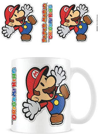 Paper Mario - Lizenz Tassen - Sticker