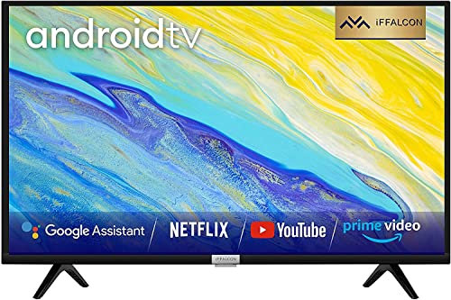 iFFALCON 55K610B 55 inch 4K TV UHD HDR Android Smart TV with Freeview Play, YouTube, Netflix, Chromecast Built-in, Immersive Dolby Audio, Work With Alexa