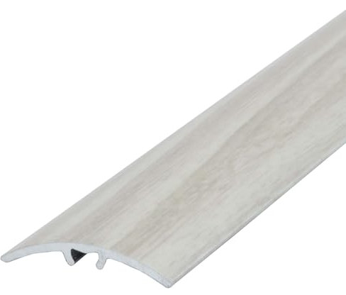 Dalsys Übergangsprofil Anpassungsprofil 90cm x 40mm Land-Eiche zum Schrauben inkl. Befestigungsmaterial, aus Aluminium