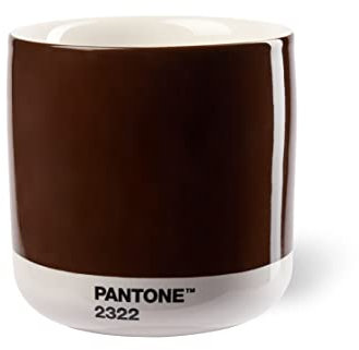 PANTONE Porzellan Latte Macchiato Thermobecher, 220ml, Brown 2322