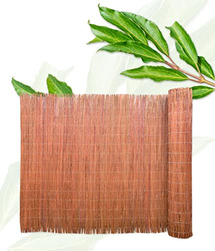 Z4L Weidenmatte, Sichtschutz, Weidenzaunmatte für Garten, Balkon, Terrasse, natürlicher Sichtschutz, Windschutz - 150cm x 500cm