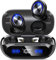 YINPUTENGS Wireless Earbuds Bluetooth Touch Control Headphones,90H Playtime Built-in Microphone,Earbuds Wireless Bluetooth for Sports Workout (Blue)