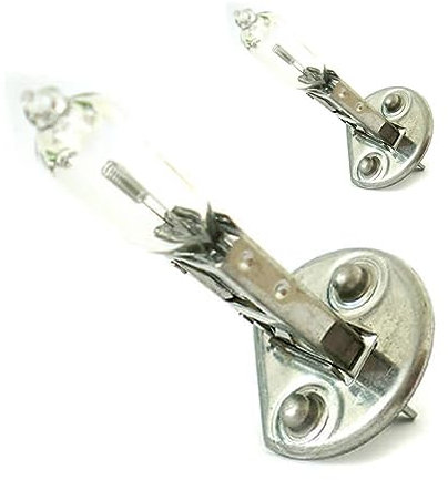 CARALL 2 Stück Halogenlampen 12V für Autos (H1 12V 55W P14,5S)