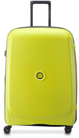 DELSEY Paris - Belmont Plus - Valise Cabine Rigide Matière Recyclée et Recyclable 55x40x20 cm - 33 L - S - Vert