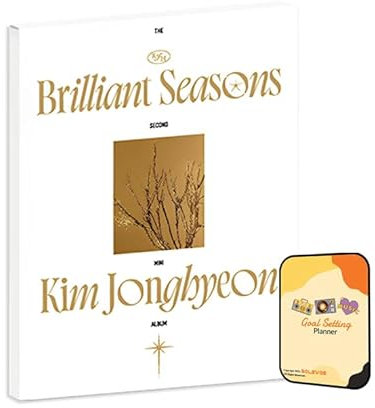 Brilliant Seasons Kim Jong-hyun Album [Platform ver.]+Pre Order Benefits+BolsVos K-POP Inspired Freebies (2nd Mini Album)