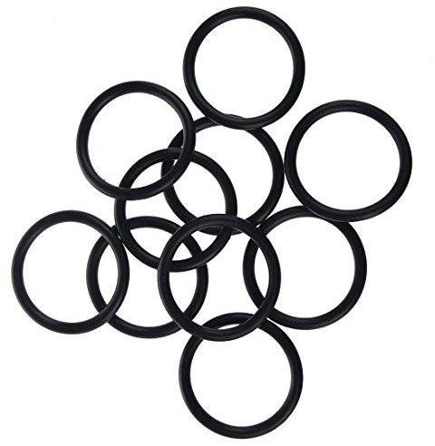 MULOUTSPO 50mm x 5mm Nitrilkautschuk O Ring NBR oeldichtung 10 Stueck