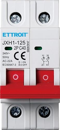 ETTROIT INTERRUTTORE DI ISOLAMENTO SEZIONATORE 2P 40A 220V