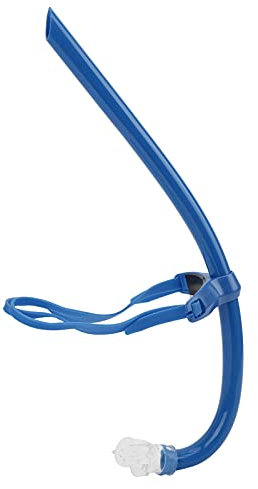 Lwuey Tuba Frontal Natation,Tuba Plongée,Tube de Snorkeling Anti éclaboussures avec Valve de Purge,Flexible pour Plongée,Snorkeling