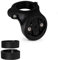 OcioDual Edge Mount Kompatibel mit Garmin-Geräten, Varia RTL510 RTL515 RVR315 Lights, Kompatibel mit GoPro-Zubehör, Pfosten für Standardstangen zwischen 25,4 Mm Und 31,8 Mm