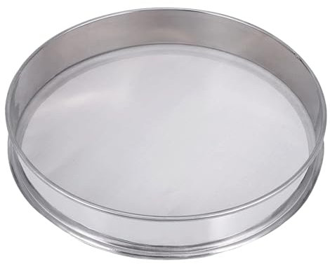 Extractor de polen de hierbas de acero inoxidable, colador de harina, colador de muestras de arroz, colador de semillas de sésamo, colador de harina de 150 puntos, colador apilable de acero inoxidable