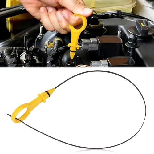 LPZMPZ Ölmessstab Ölpeilstab Oil Dipstick Auto Motorölpeilstab Ersatz OEM 06J115611F/06H115611E Ölstab für Motoröl-peilstab Kompatibel mit Audi A3 A4 A5 A6 Q3 Q5 VW Atlas Arteon