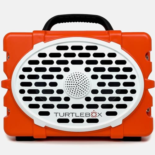 Turtlebox Original Gen 3 : Enceinte Bluetooth portable d'extérieur – Ultra-fort (120 dB), étanche (IP67), robuste, résistant aux chocs, batterie de 3 jours | Mode fête : appariement illimité pour son