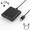 XUMIUZIY PS VR2 PC Adapter - PS VR2 Zubehör Kit mit Netzadapter und DisplayPort Kabel, Erweiterte Bibliothek von Spielen, die auf PS VR 2 gespielt Werden können (Schwarz)