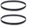 Fauhapyway Correa de repuesto para aspiradora Vax W86-DP-B W86-DP-A de doble potencia para limpiador de alfombras, paquete de 2