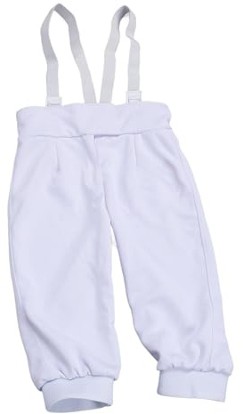 XUXHOU Pantalon d'escrime, tissu résistant au tricot réglable épaissie enfant uniforme d'escrime pantalon de costume pour l'entraînement au sabre Foil Epee