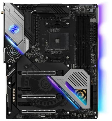 Placa Madre Placa Base X570 Fit For ASROCK Taichi Socket AM4 4×DDR4 128GB ATX for procesadores Ryzen 55600, 2700, 5800 y 4500