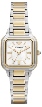Emporio Armani Damen 35MM Goldfarbene Edelstahl Uhr, AR11745