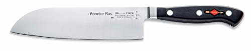 F. DICK Santoku, Küchenmesser, Premier Plus (Messer mit Klinge 18 cm, X50CrMoV15 Stahl, nichtrostend, 56° HRC) 81442182