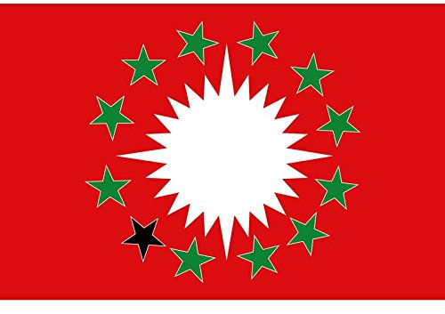 Everflag Flagge 60 x 90 : Jesiden/Yeziden (Vorschlag)