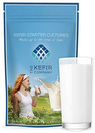 Milk Kefir Starter Cultures - 3 sachets for up to 100 liters of Kefir