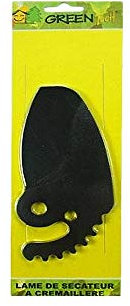 Greentech - Lot de 2 Lames de Rechange pour Coupe Branches à Crémaillère Jumbo. Coupe Branches en Aluminium Renforcé à Crémaillère à Manche Télescopique à Crans - Lame en Acier Carbone de Qualité SK5