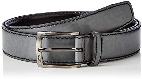 JOOP Herren 7101 JOOPCOLL. 3,5 cm/NOS Gürtel, Grau (Grau 32), (Herstellergröße: 100)