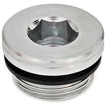 Ganter Normelemente GN 749-M42X2-A 749-M42X2-A-Verschlussschrauben, Silber, Feingewinde d1: M42x2
