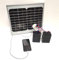 Lake Reaper Genuine Bait Boat Solar Panel Battery Charger with USB for Phone