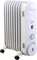 MYLEK Oil Filled Radiator Heater Electric, Portable 2KW White, Thermostat and 24hr Repeat Timer, 3 Heat Settings, Unique Safe Panel Fin Design (2000W White)