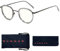 Gunnar Compatible Optiks Atherton Computerbrille - Clear Glas, schwar