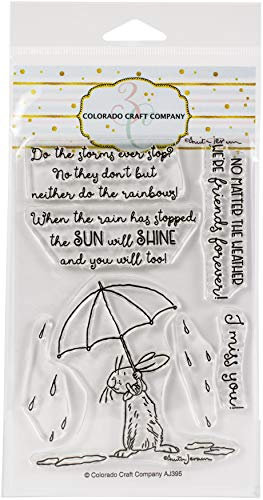 Colorado Craft Company Clear Stamps 4X6-All Weather Friends-By Anita Jeram