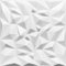 Deccart - 3D Wandpaneele 50x50 cm - Paneele Wand Wall Panels Deko Wandverkleidung Innen Panel Deckenverkleidung Decke Deckenpaneele Platten Styropor EPS-Polystyrol Amethyst 12 m2, 48 Stück,Weiß