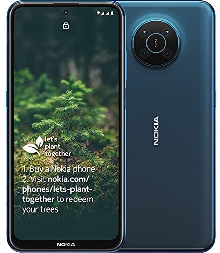 Nokia X20 6.67 Inch Android UK SIM Free Smartphone with 5G Connectivity - 6 GB RAM and 128 GB Storage (Dual SIM) - Nordic Blue (Renewed)