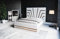 Sofa Dreams Wasserbett Cecina mit beheizbarer Wasserbettmatratze und kompletter Technik LED Beleuchtung 140x200 160x200 180x200 200x200 200x220 (200 x 220 cm, Weiß-Gold)