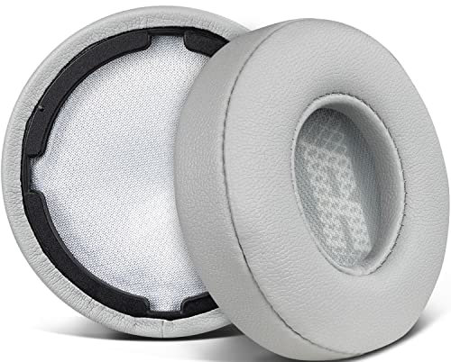 SOULWIT Ersatz Ohrpolster für JBL Live 400BT/Live 400 BT On-Ear Wireless-Kopfhörer, Ersatzpolster mit weicherem Proteinleder, Geräuschisolierung aus Schaumstoff